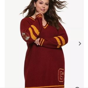 NWT HARRY POTTER SWEATER DRESS SIZE 1 (XL)